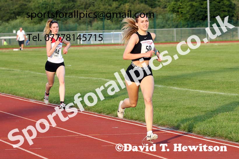 BMC 1500 metres, BMC, Chester le Street, July 19th. Photo: David T. Hewitson/Sports for All Pics